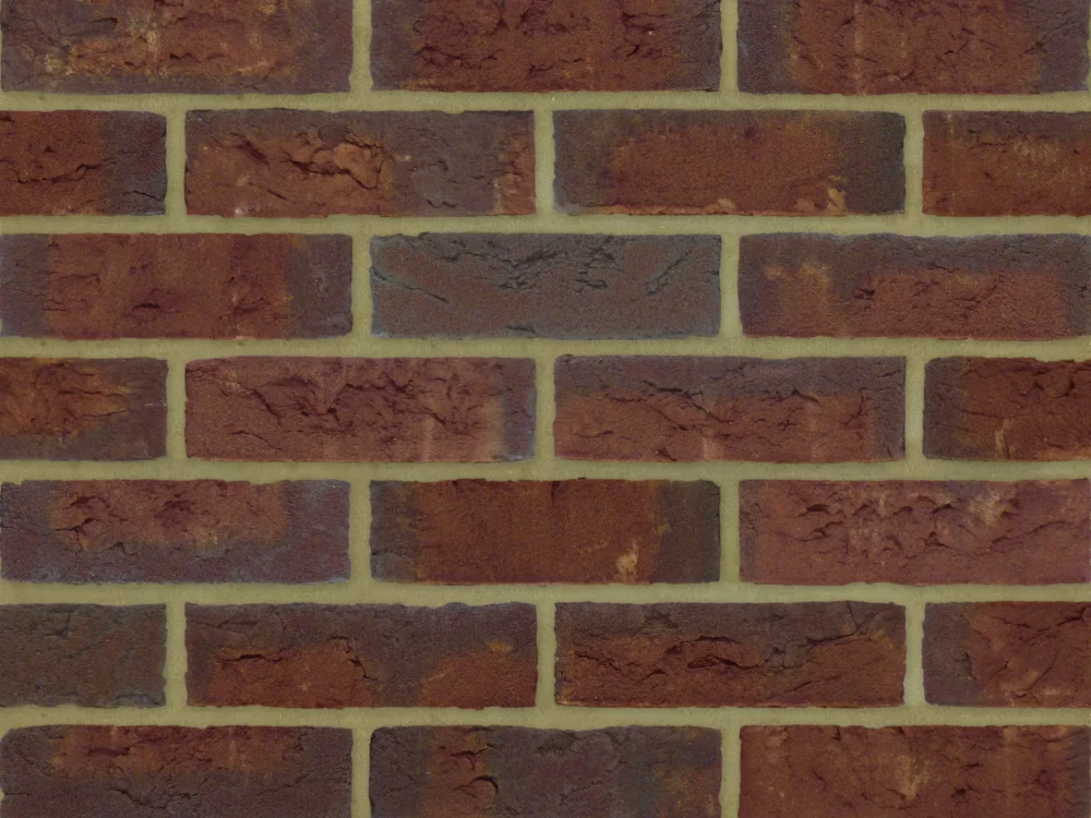 F0110: Monarch Red Multi Handmade