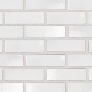 White glazed Brick