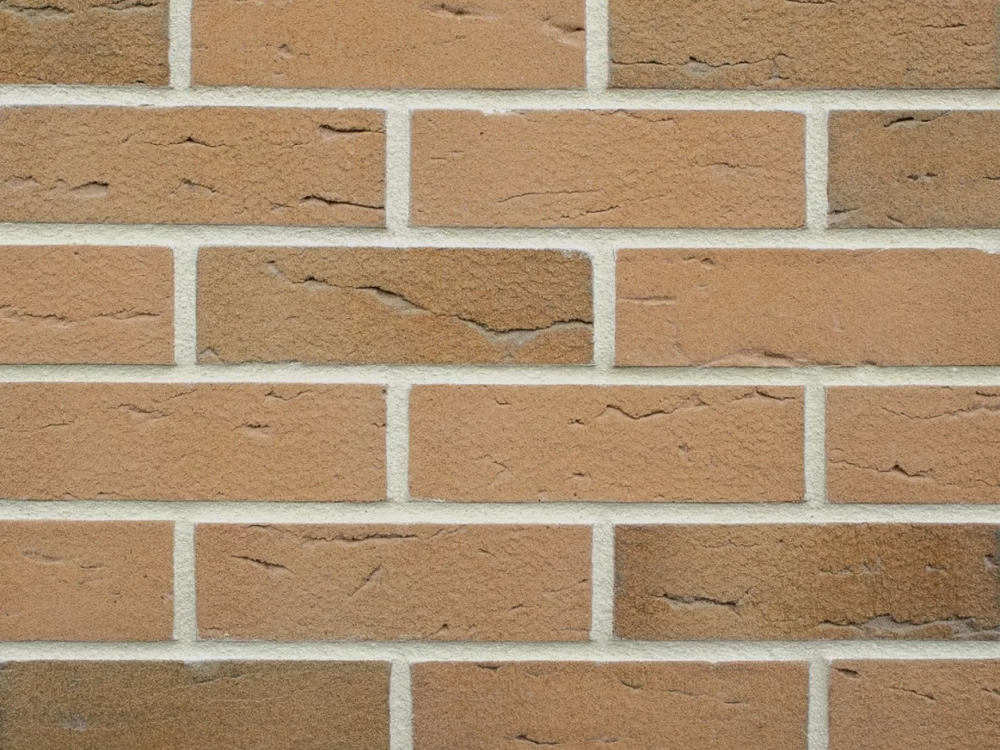 Buff brick