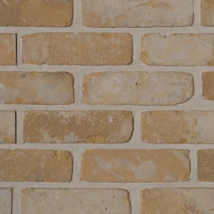 Yellow and white brick