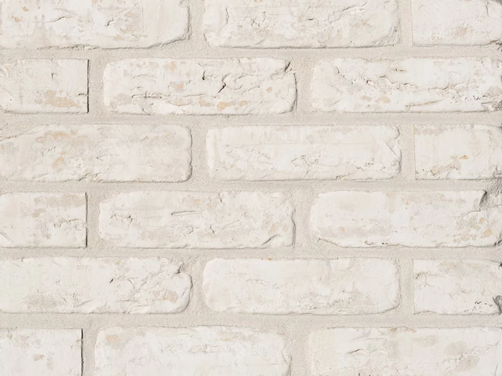 White brick