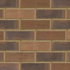 Red brick, brown brick