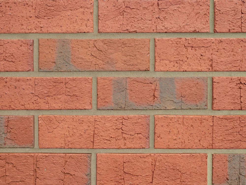 Pink brick Red brick