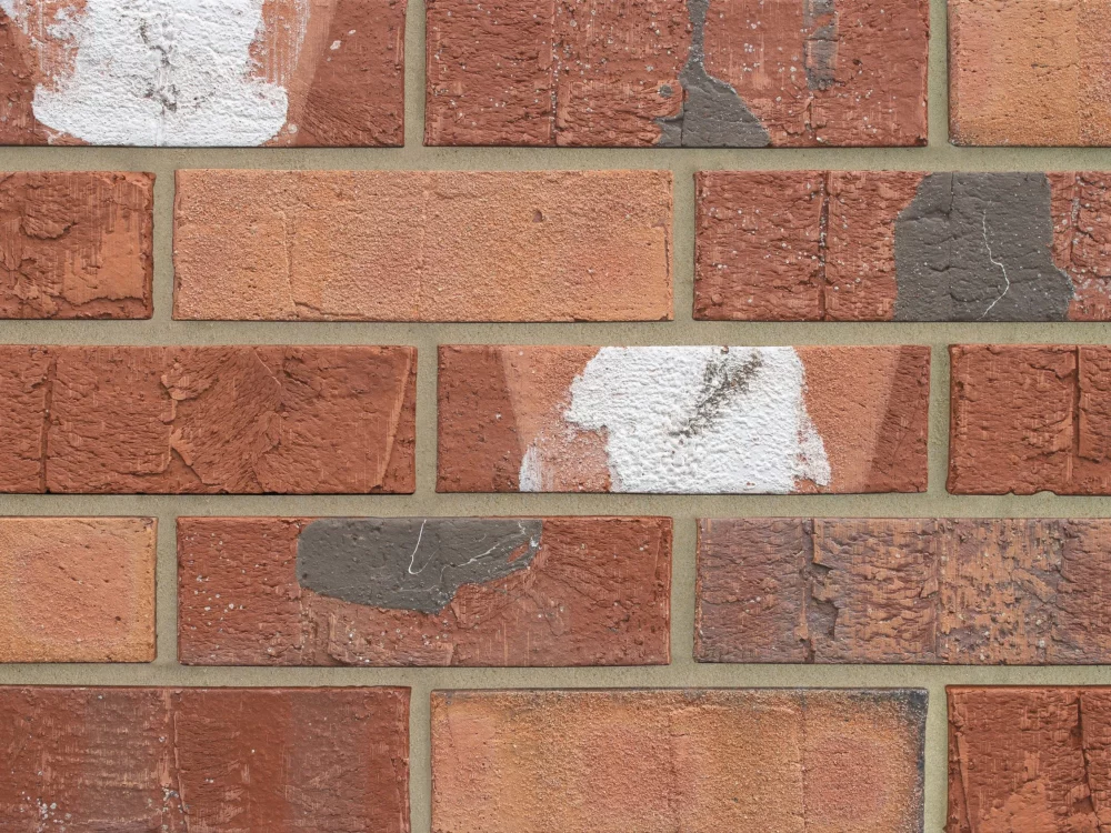 Red Multi brick- red, white, grey