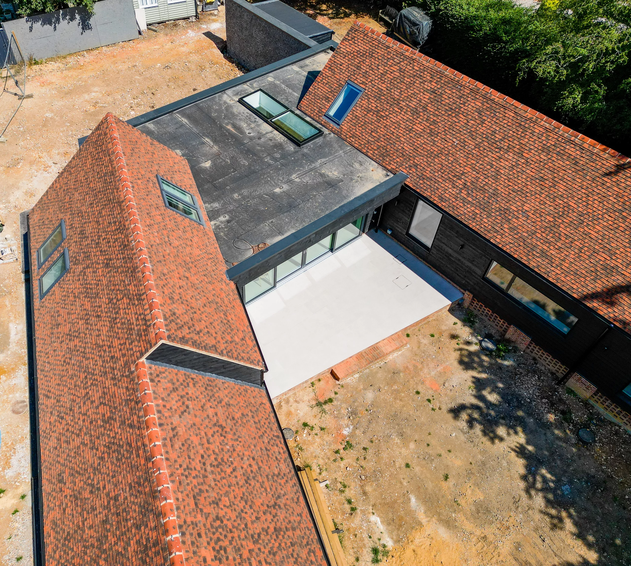 Handmade Weathered Red Roof Tiles Handmade Weathered Red Roof Tiles