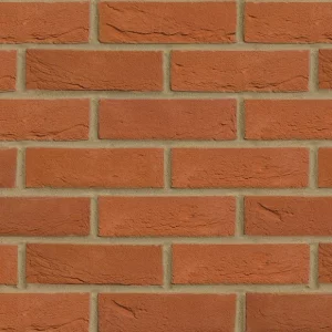 Orange textured brick
