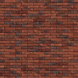 Red and purple brick sample