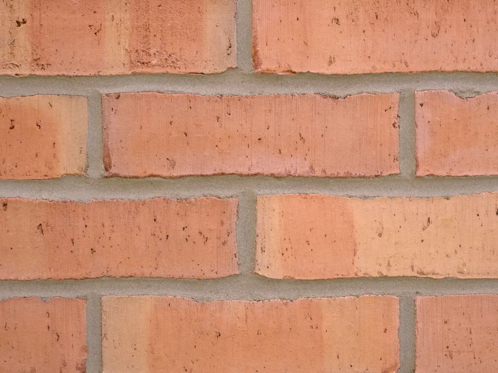 Pink brick sample