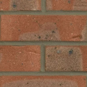 Red multi texture brick sample
