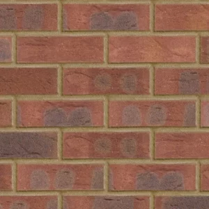 Orange brick panel sample