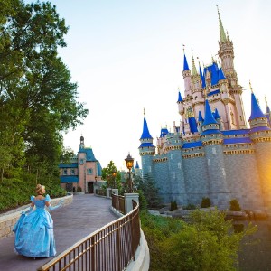 Cinderella in Disney Land