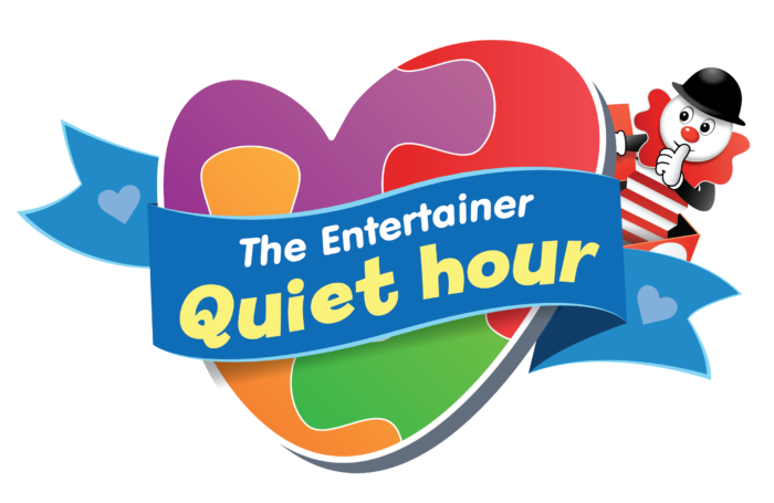 The Entertainer Quiet Hour Logo