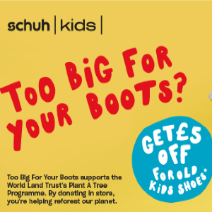 Schuh kids £5 off old kids shoes