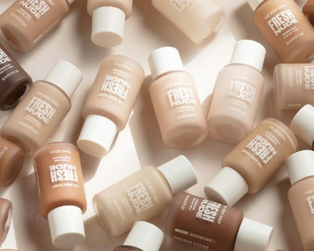 Fresh Nude foundation by the Body Shop at Braehead Shopping Centre Glasgow