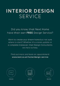 interior design service information pack at Braehead Glasgow Shopping Centre