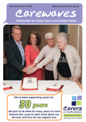 Cover Carewaves magazine second issue of 2025