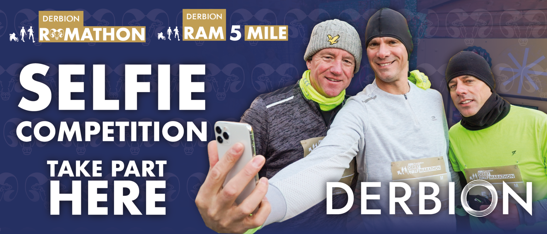 Derby Ramathon Selfie board Competition Derbion