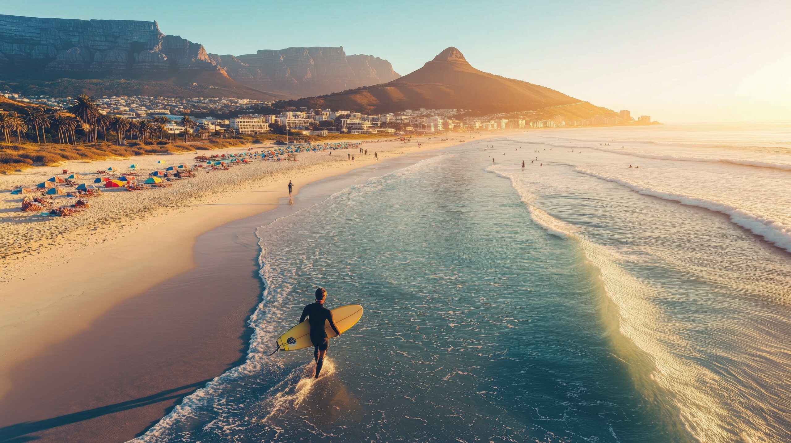 Cape Town beach image