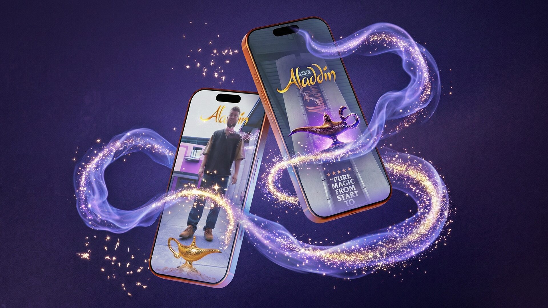 Disney Aladdin 10th anniversary AR celebration