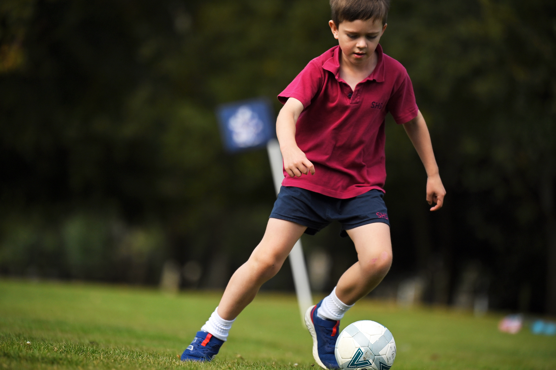 Early Years pupils in PE lesson at Swanbourne House