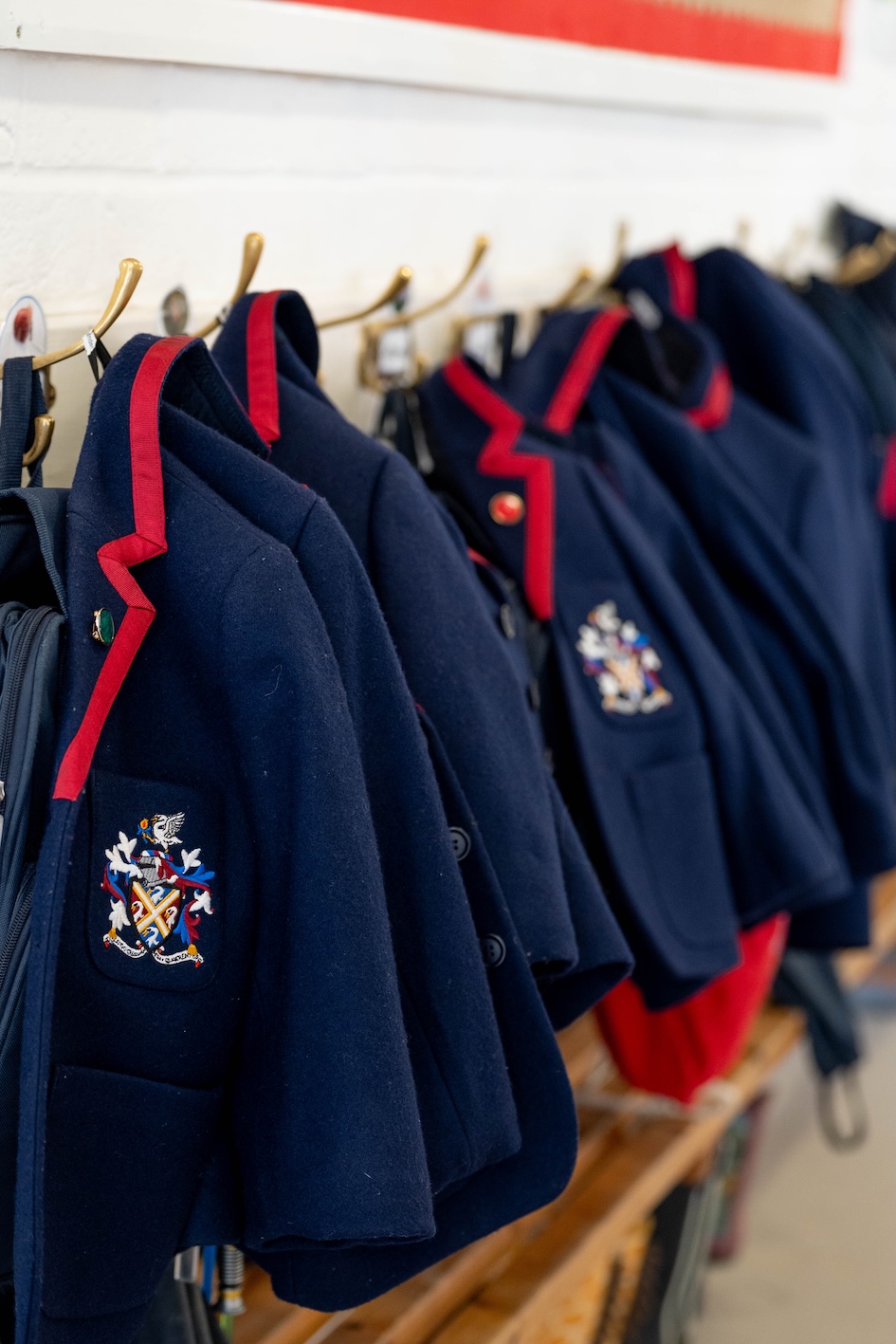 Swanbourne House | Independent School Buckinghamshire | School blazers with school crest.