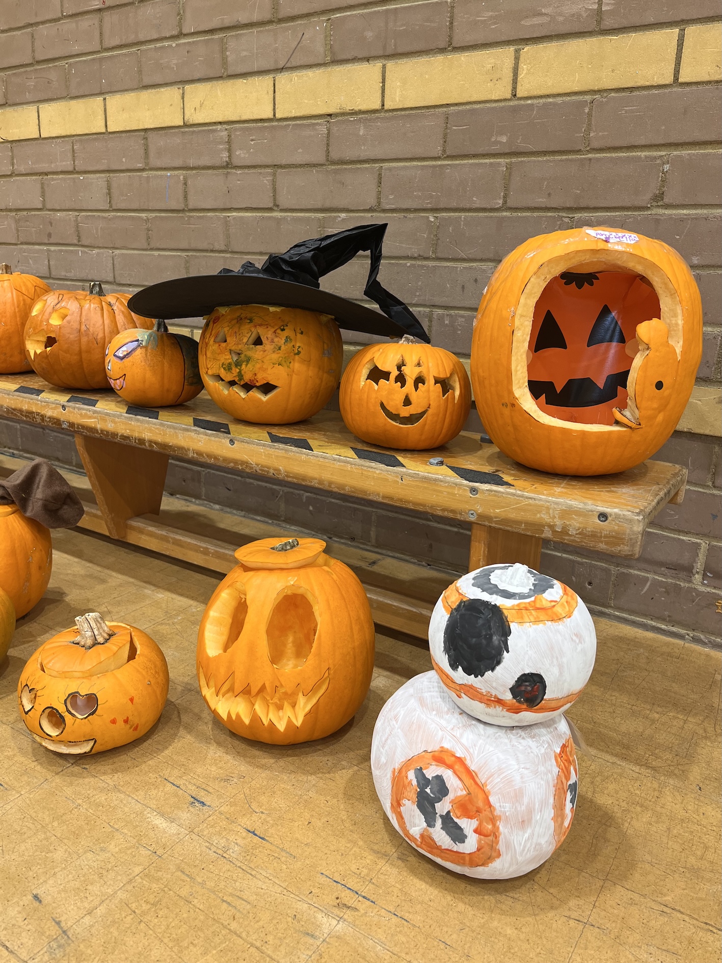 Talented Swanbourne House pupils produced creative pumpkin carvings. Buckinghamshire | Independent Prep School 